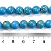 Synthetic Imperial Jasper Beads Strands G-I199-35-8mm-E-3