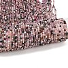 Natural Plum Blossom Tourmaline Beads Strands LS-G-RM2025-A29-2