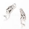 Tibetan Style Alloy Pendants TIBEP-Q063-24AS-RS-1
