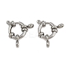 304 Stainless Steel Spring Ring Clasps STAS-B095-03P-01-1