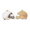 Alloy Enamel Pendants PALLOY-E028-04G-04-1