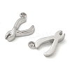 304 Stainless Steel Pendants STAS-D127-21C-P-2