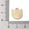Rack Plating Alloy Enamel Charms ENAM-P254-03KCG-04-3