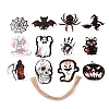 12 Styles Halloween Theme Paper Tags LS-DIY-K60-002-2