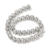 Tibetan Style Flower Alloy Bead Strands X-TIBEB-O007-13-NR-3