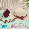 15Yards Ethnic Style Embroidery Polyester Ribbons OCOR-PH0006-86A-4