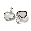 Natural Quartz Crystal Pendants G-I358-A17-2