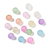 Imitation Jelly Transparent Acrylic Beads FACR-U001-01A-1