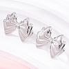 304 Stainless Steel Stud Earrings for Women EJEW-K306-07P-3