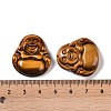 Natural Tiger Eye Carved Pendants G-I361-01A-3