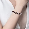 50g 2 Colors Plated Iron Fancy Bead Caps IFIN-YW0003-96-6
