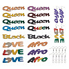 DIY Word Style Earring Making Kits DIY-TA0008-61-1