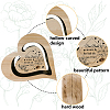 DIY Unfinished Wood Heart Cutouts WOOD-WH0035-004-3