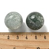 Natural Jade Round Ball Figurines Statues for Home Office Desktop Decoration G-P532-02A-18-3
