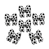 Football Theme Silicone Beads SIL-B081-01A-1