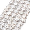 Natural Baroque Keshi Pearl Beads Strands PEAR-P064-04A-03A-2