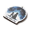 Mother's Day Theme Wooden Pendants LS-FIND-Z031-01D-2