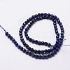 Natural Lapis Lazuli Beads Strands G-D840-38-4mm-2