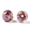 Luminous Handmade Gold Sand Lampwork Beads LAMP-T021-03M-1