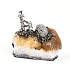 Natural Citrine Cluster Base Sculpture G-N347-02A-2