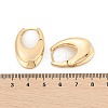 Brass Hoop Earrings for Women EJEW-U041-04G-5