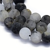 Natural Rutilated Quartz Beads Strands G-E561-07-6mm-3