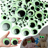 Luminous Plastic Craft Eye Cabochons WG84891-05-1