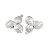 304 Stainless Steel Pendants STAS-P424-08P-2