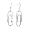 304 Stainless Steel Dangle Earring LS-EJEW-WH0004-10P-1