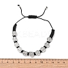 Nylon Rope Braided Bracelet for Women BJEW-Z156-03AS-02-5