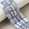 Natural Blue Lace Agate Beads Strands GG-CBA8682-A03-1