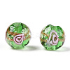 Luminous Handmade Gold Sand Lampwork Beads LAMP-T021-03D-2