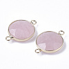 Natural Rose Quartz Links G-R469-02-3