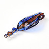 Handmade Gold Sand Lampwork Big Pendants LAMP-T023-09A-2
