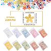 10 Colors Plastic Paillette Beads FIND-OC0001-82-2