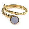 Synthetic Blue Lace Agate Finger Rings RJEW-U027-04G-09-2