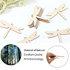 Wood Insect Pendant Decorations HJEW-WH20016-02B-6