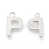 201 Stainless Steel Charms X-STAS-C021-06P-P-2