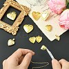 8Pcs 8 Styles Brass Locket Pendants KK-CJ0003-60-5
