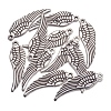 Tibetan Style Alloy Pendants LS-X-TIBEB-A1262-AS-FF-5