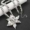 CCB Plastic Beaded Necklaces LS-NJEW-P319-01P-4