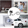 Beach Theme PVC Cartoon Self Adhesive Car Stickers FIND-WH0152-165C-5
