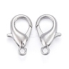 Zinc Alloy Lobster Claw Clasps X-E106-3