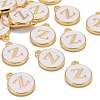 Golden Plated Alloy Charms X-ENAM-S118-01Z-4
