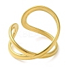 304 Stainless Steel Open Cuff Rings for Women LS-RJEW-Z043-02C-3