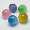Cat Eye Sphere Ball Display Decoration DJEW-D031-40mm-M-1