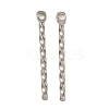 Non-Tarnish 304 Stainless Steel Pendants STAS-Q323-03C-P-1