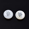 Natural Freshwater Shell Beads SHEL-N003-22-10P-2