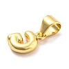 Brass Charms LS-KK-Z027-14G-G-2