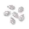 Non-Tarnish 304 Stainless Steel Charms STAS-C057-04P-3
